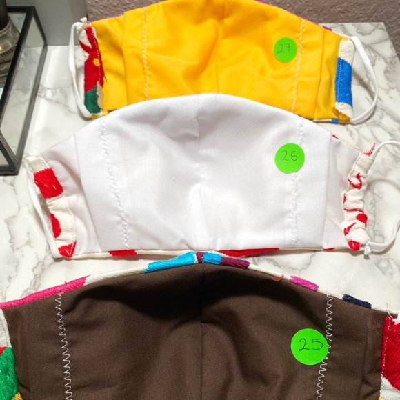 FACE MASK | ARTISAN | MEXICAN EMBROIDERED - Picture 10 of 15